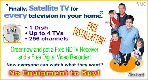 Free Satellite TV System from Dish Network